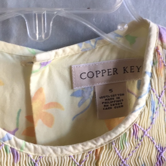 Copper Key Girls Dress - Picture 2 of 4